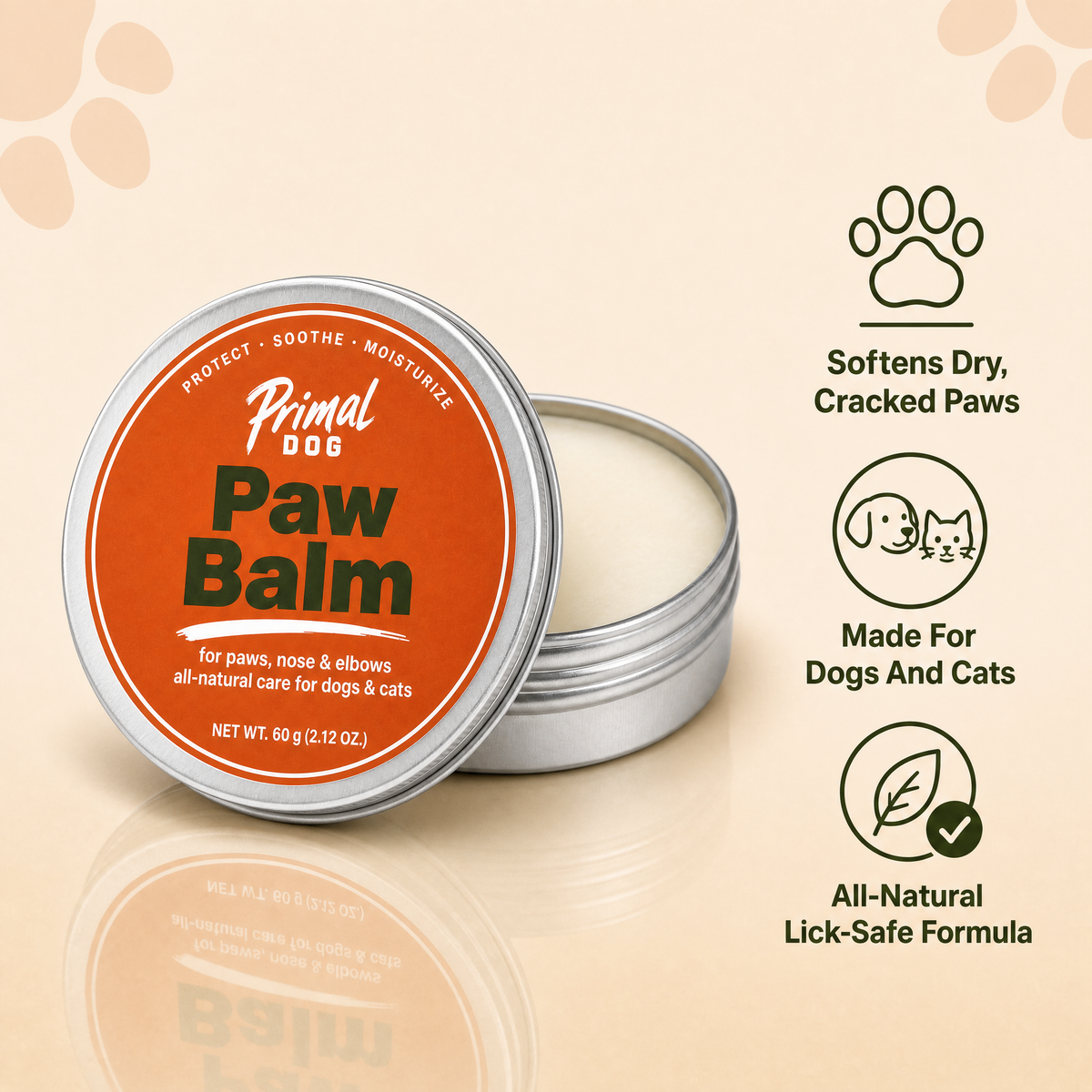 Organic Paw Relief Balm