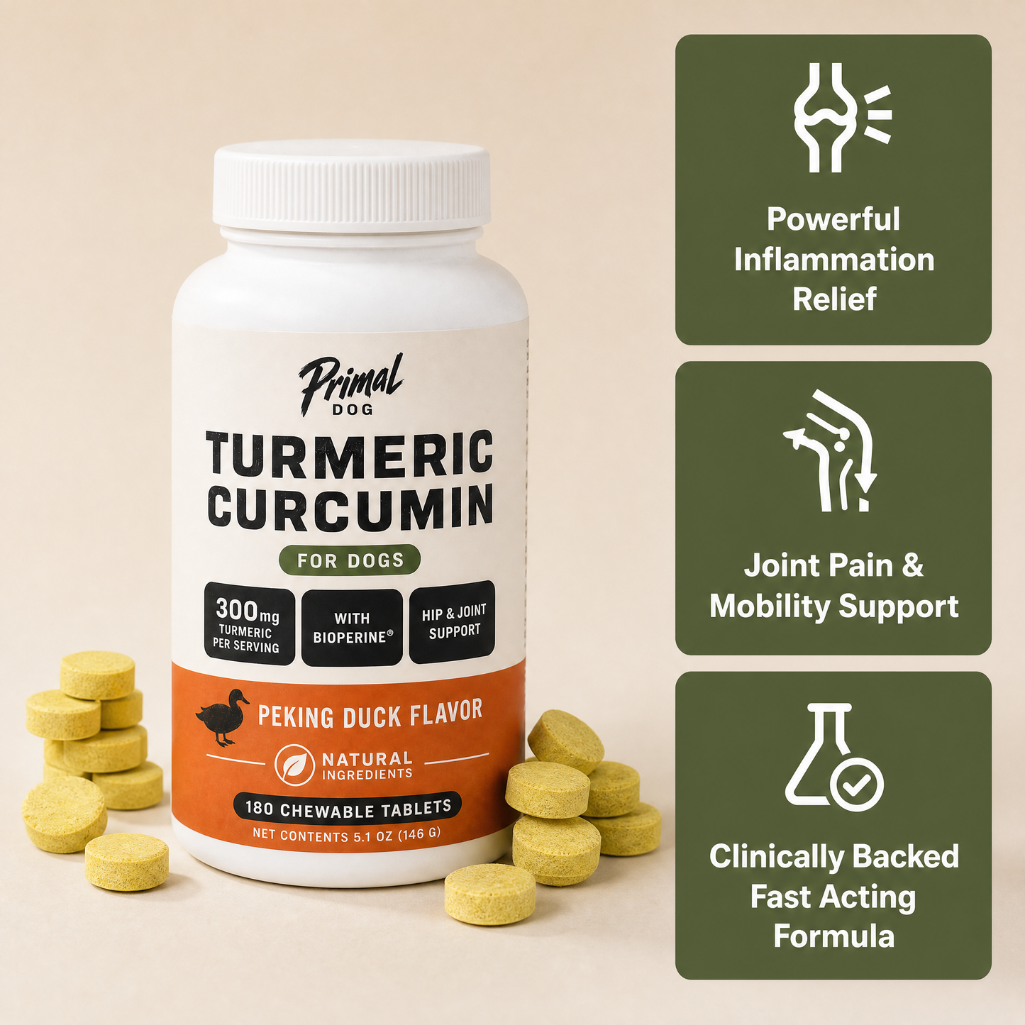 Help Your Dog Move More Comfortably with Turmeric Curcumin